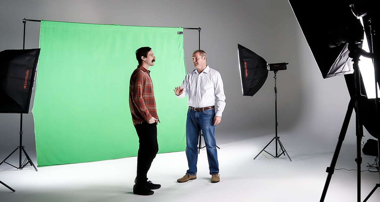 Use 3044noc LiveStudio with a green screen